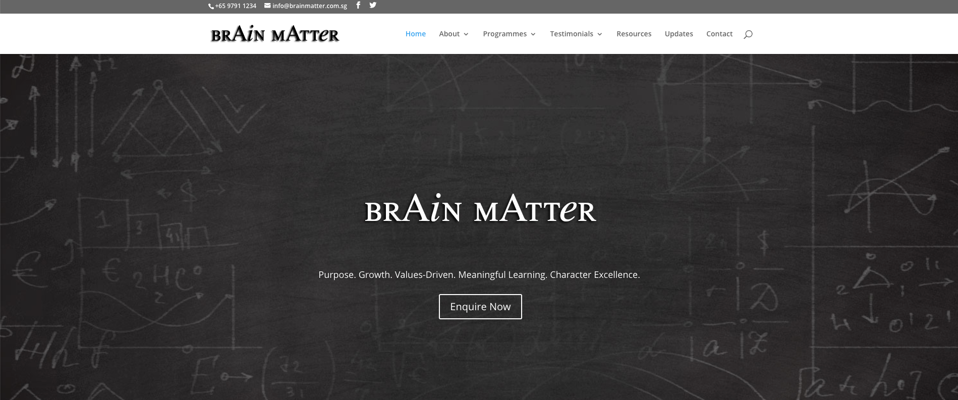 Brain Matter Primary School Tuition