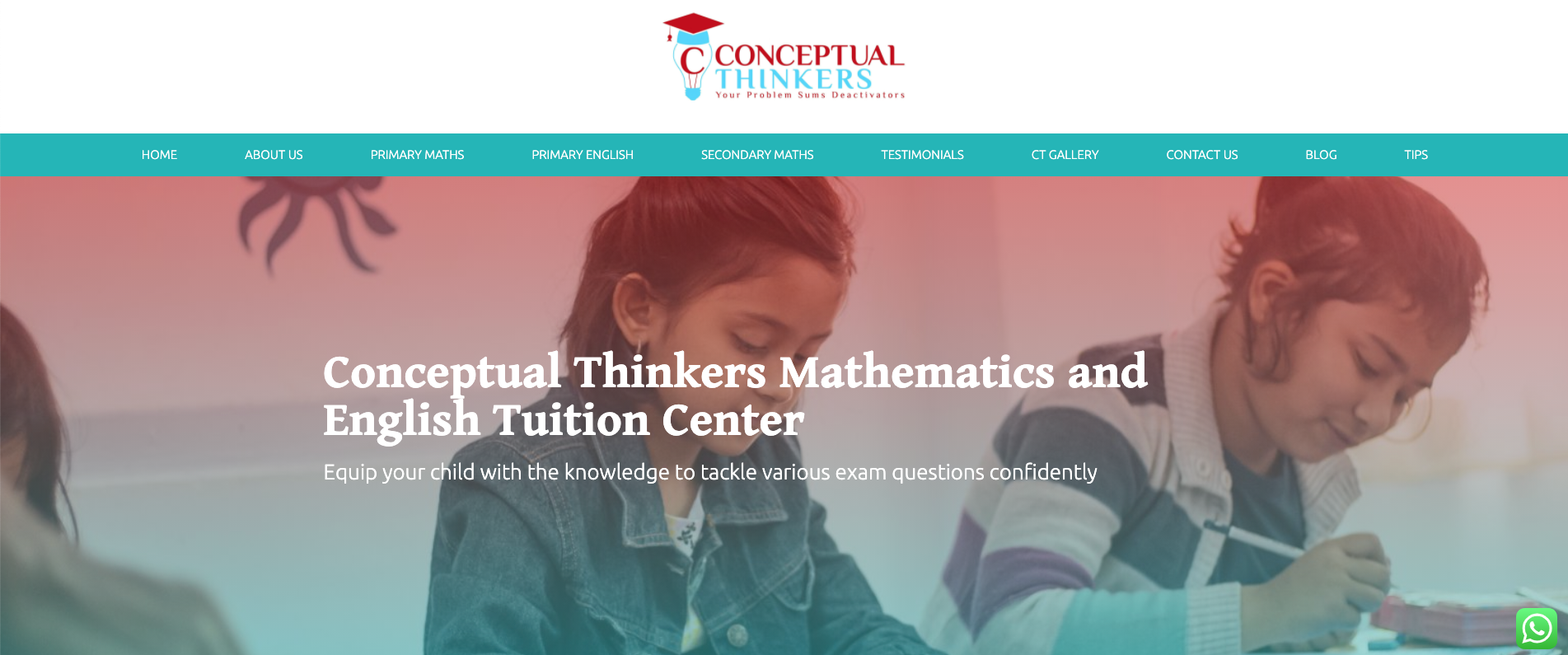 Conceptual Thinkers Primary School Tuition