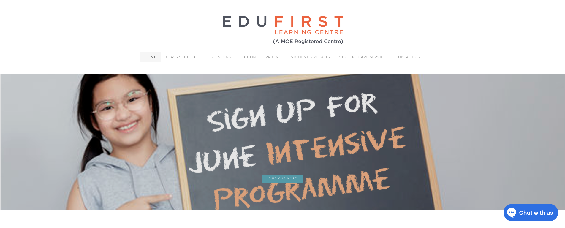 EduFirst Learning Centre Primary School Tuition