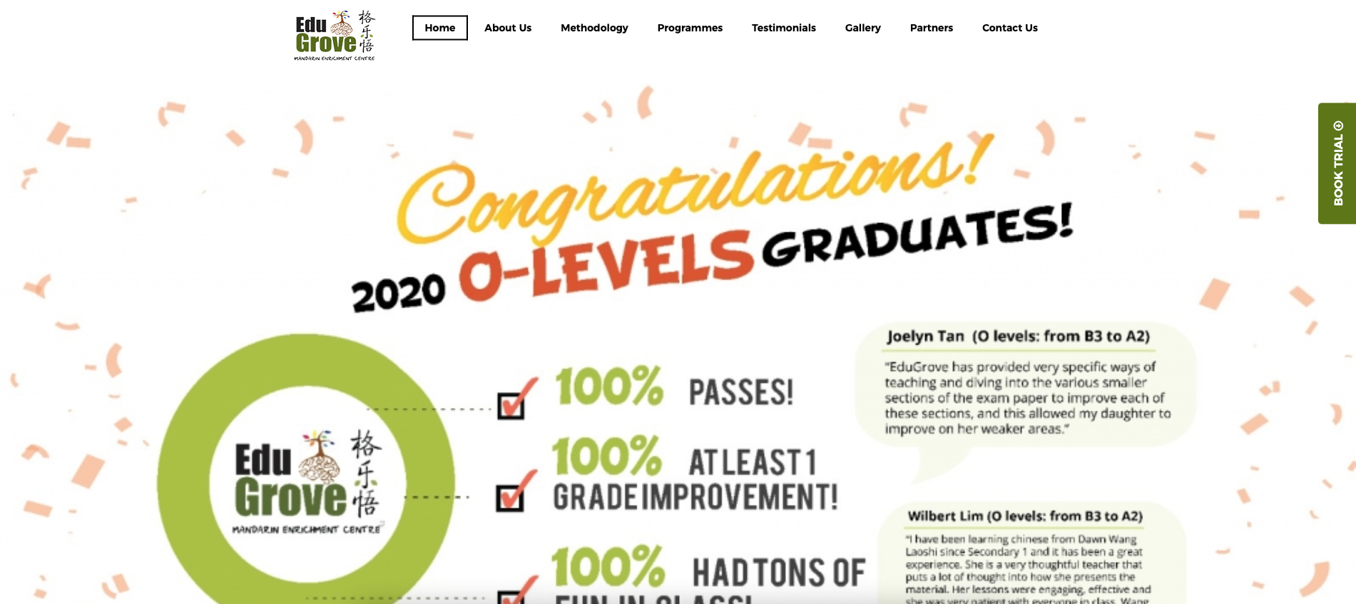 EduGrove Mandarin Enrichment Centre Primary School Tuition