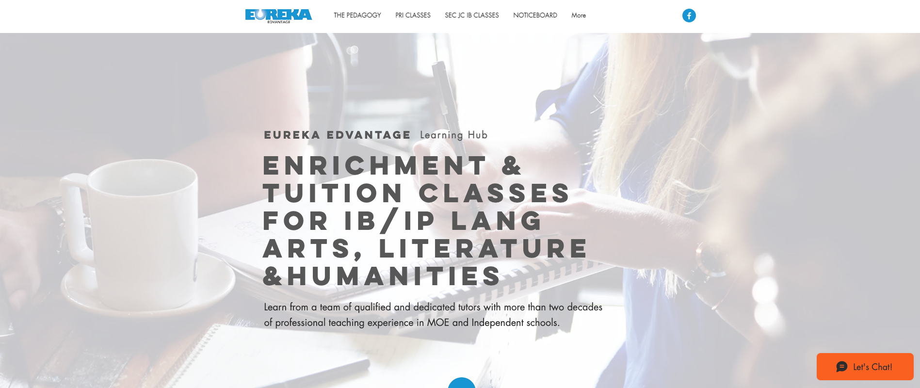 Eureka Advantage Learning Hub Primary School Tuition