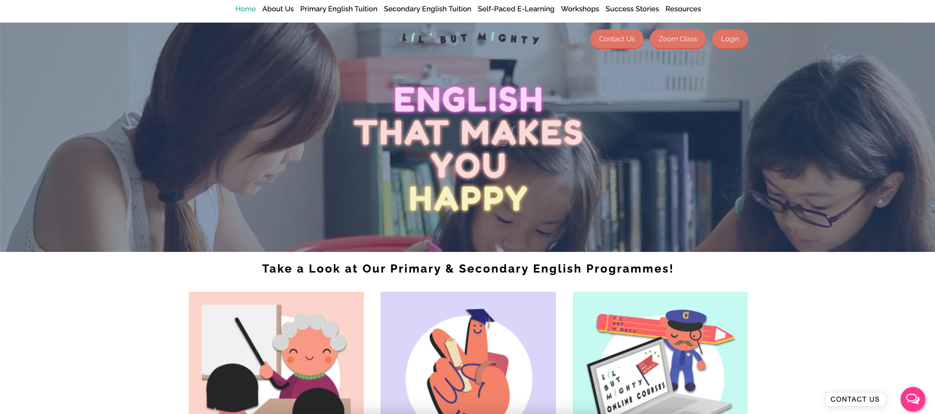 Lil' But Mighty Primary School Tuition