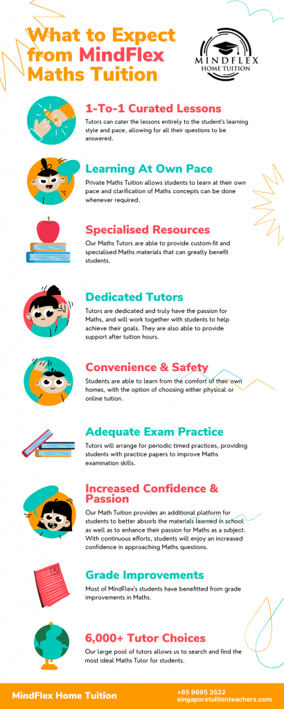 Infographic on What To Expect From MindFlex Maths Tutors